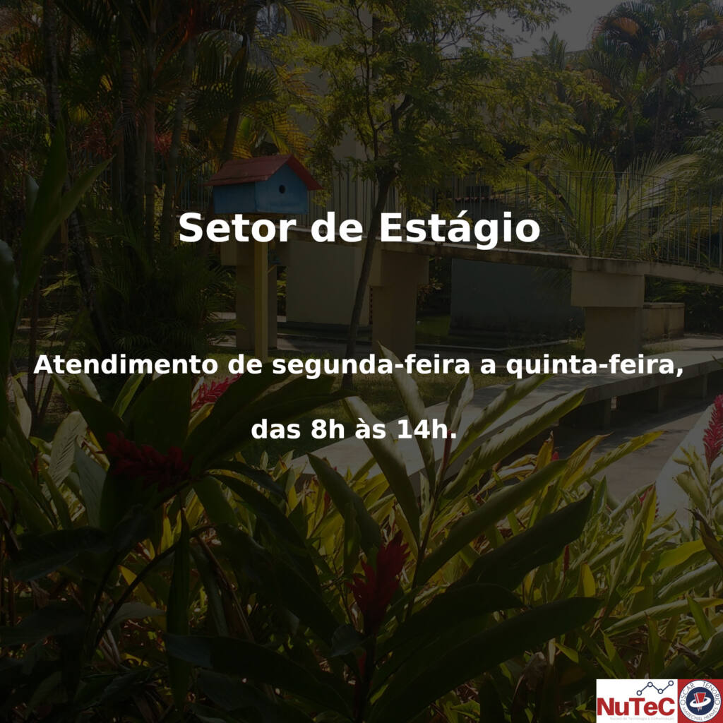 Funcionamento do setor de estágio